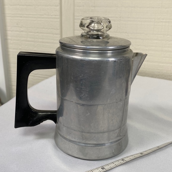 Worthmore Aluminum Kitchen Vintage Tiny Aluminum Percolator Poshmark
